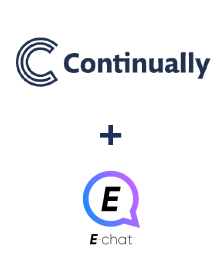 Integration of Continually and E-chat