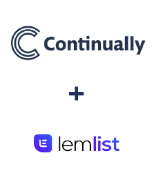 Integration of Continually and Lemlist