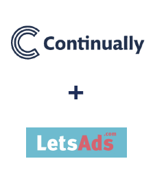 Integration of Continually and LetsAds