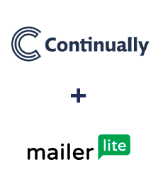 Integration of Continually and MailerLite