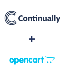 Integration of Continually and Opencart