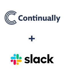 Integration of Continually and Slack