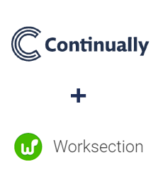 Integration of Continually and Worksection