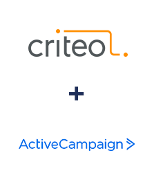 Integration of Criteo and ActiveCampaign