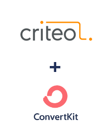 Integration of Criteo and ConvertKit