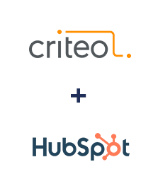 Integration of Criteo and HubSpot