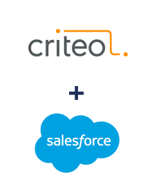 Integration of Criteo and Salesforce CRM