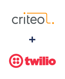 Integration of Criteo and Twilio