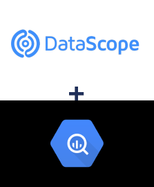 Integration of DataScope Forms and BigQuery