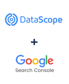 Integration of DataScope Forms and Google Search Console
