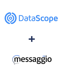 Integration of DataScope Forms and Messaggio