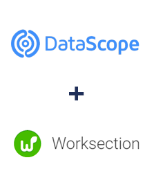 Integration of DataScope Forms and Worksection