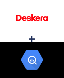 Integration of Deskera CRM and BigQuery