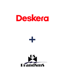 Integration of Deskera CRM and BrandSMS 