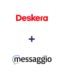 Integration of Deskera CRM and Messaggio