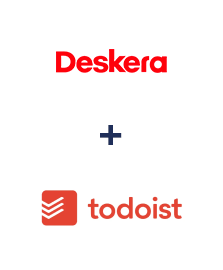 Integration of Deskera CRM and Todoist