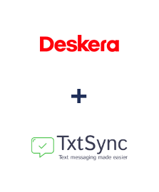 Integration of Deskera CRM and TxtSync