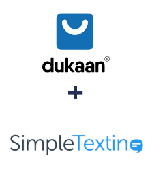 Integration of Dukaan and SimpleTexting