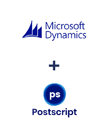 Integration of Microsoft Dynamics 365 and Postscript