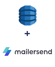 Integration of Amazon DynamoDB and MailerSend