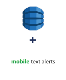 Integration of Amazon DynamoDB and Mobile Text Alerts