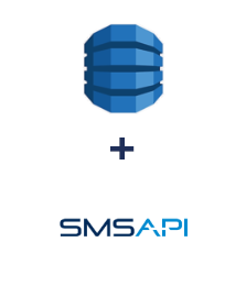 Integration of Amazon DynamoDB and SMSAPI