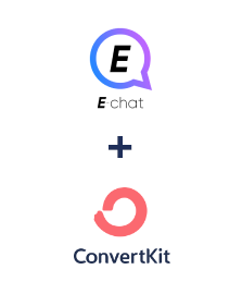 Integration of E-chat and ConvertKit