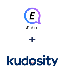 Integration of E-chat and Kudosity