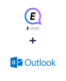 Integration of E-chat and Microsoft Outlook