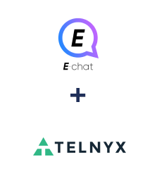Integration of E-chat and Telnyx