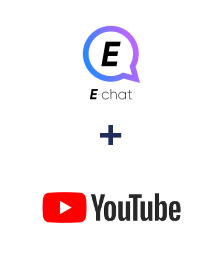 Integration of E-chat and YouTube