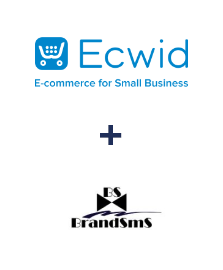 Integration of Ecwid and BrandSMS 