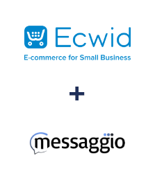 Integration of Ecwid and Messaggio