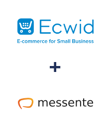 Integration of Ecwid and Messente
