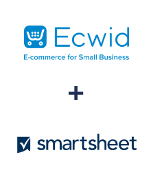 Integration of Ecwid and Smartsheet