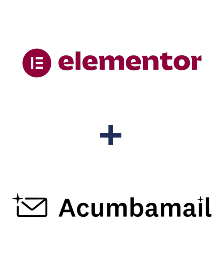 Integration of Elementor and Acumbamail