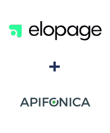 Integration of Elopage and Apifonica