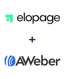 Integration of Elopage and AWeber