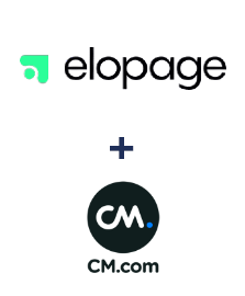 Integration of Elopage and CM.com