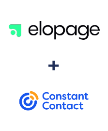 Integration of Elopage and Constant Contact