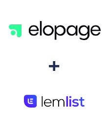 Integration of Elopage and Lemlist
