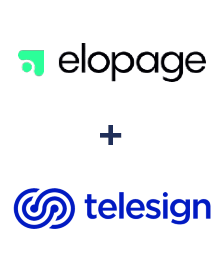 Integration of Elopage and Telesign
