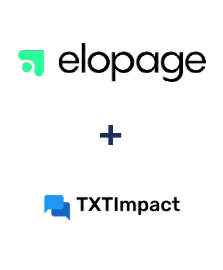 Integration of Elopage and TXTImpact