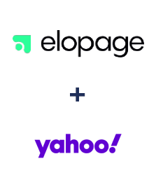 Integration of Elopage and Yahoo!