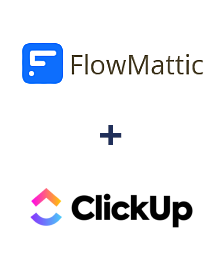 Integration of FlowMattic and ClickUp
