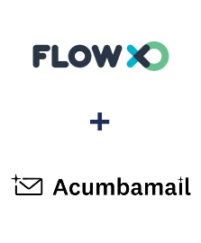 Integration of FlowXO and Acumbamail