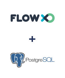 Integration of FlowXO and PostgreSQL