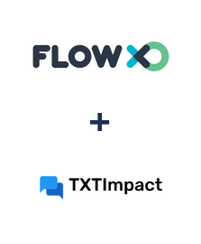 Integration of FlowXO and TXTImpact