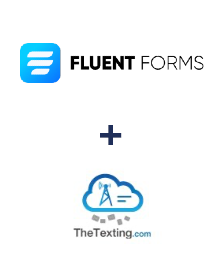 Integration of Fluent Forms Pro and TheTexting