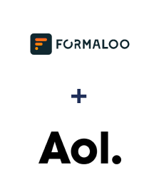 Integration of Formaloo and AOL